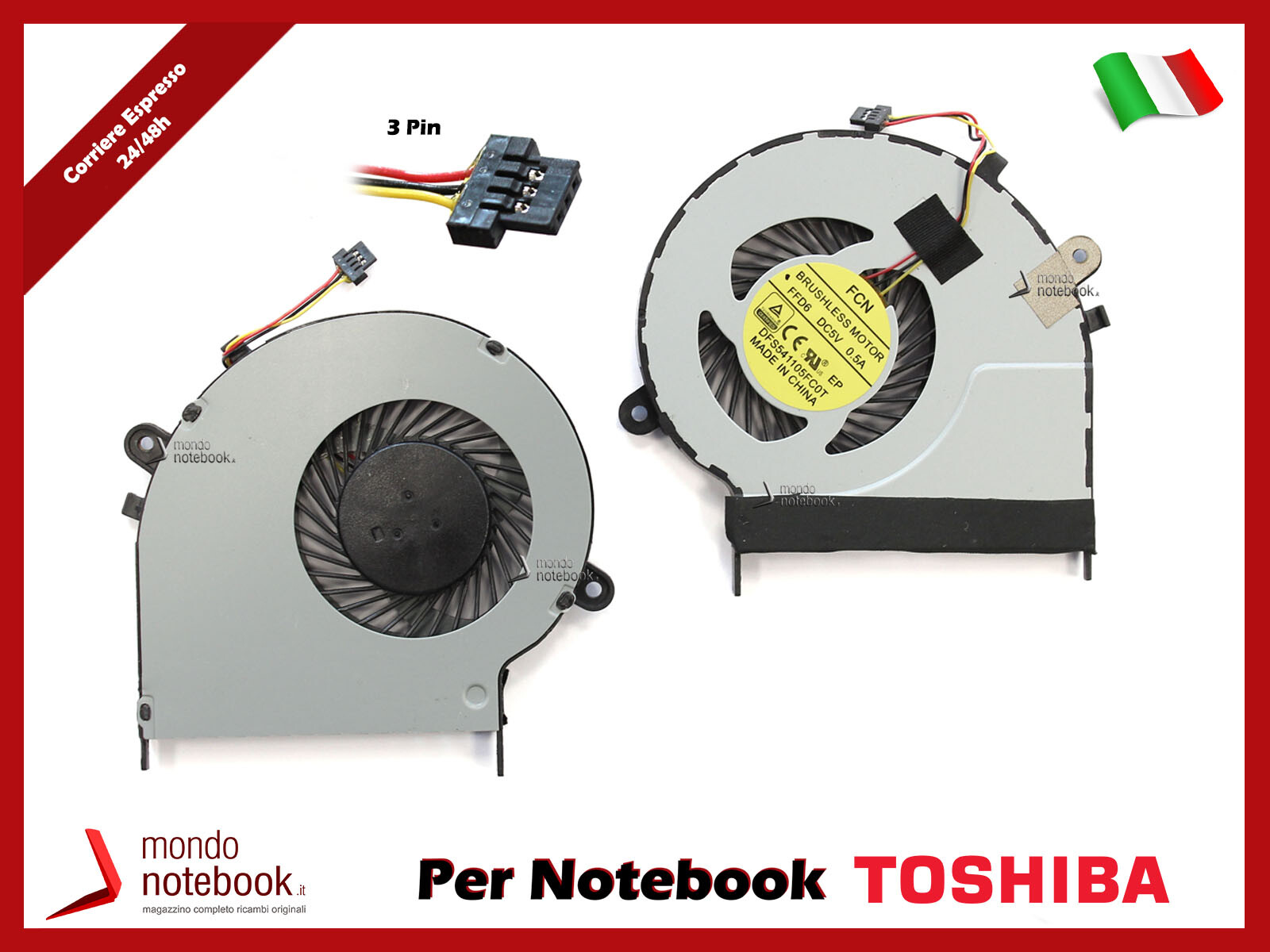 Ventilateur CPU Pour Toshiba Tecra A5 – Occasion – Fonctionnel