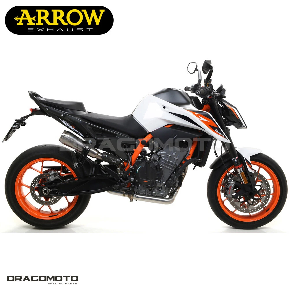 KTM 790 DUKE 2018 2020 Exhaust No Kat ARROW PRO RACE Titanium eBay