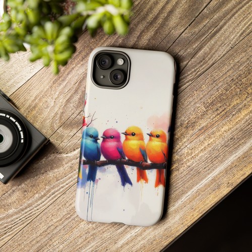 For iPhone | Samsung Galaxy | Pixel Phone Case - Colorful Vibrant Birds - 第 54/256 張圖片