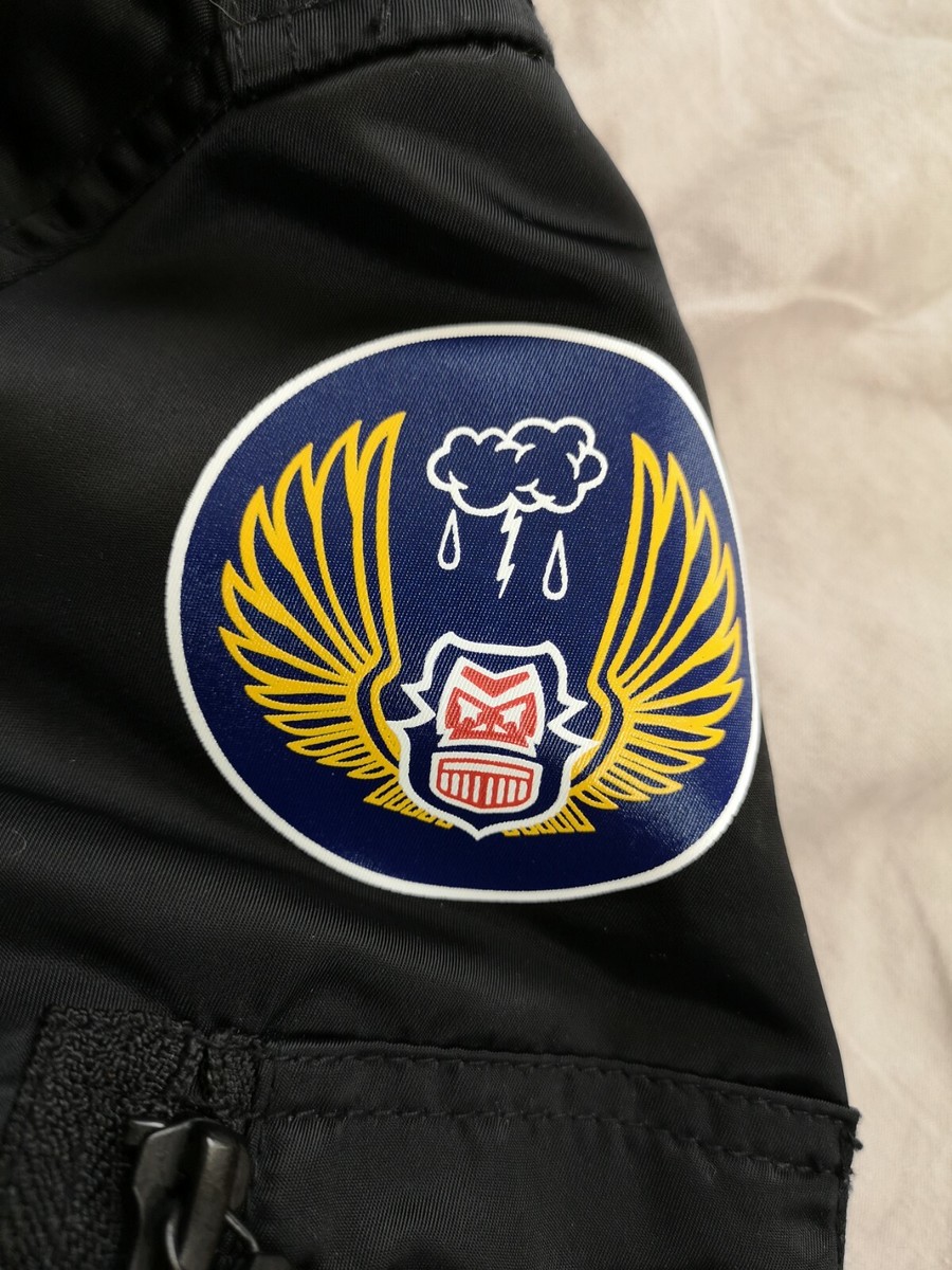A Bathing Ape Dev-Ops-Proper Uniform Black Bomber Jacket Size S