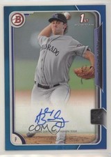 2015 Bowman Prospects Auto Blue 111/150 Alex Balog #PA-AB Auto gn7