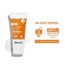 The Derma Co. 1 Hyaluronic Sunscreen Aqua Gel SPF 50 PA 30g