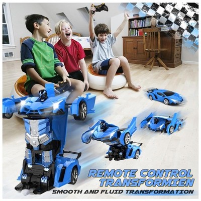 Remote Control Car for Boys 4-7, Transforming Robot