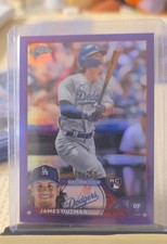 2023 Topps Chrome - James Outman #81 Purple Refractor /250 (RC)
