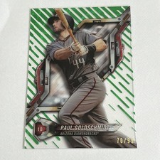 2018 Topps High Tek Green Paul Goldschmidt #HTPG 70/99 ARIZONA DIAMONDBACKS