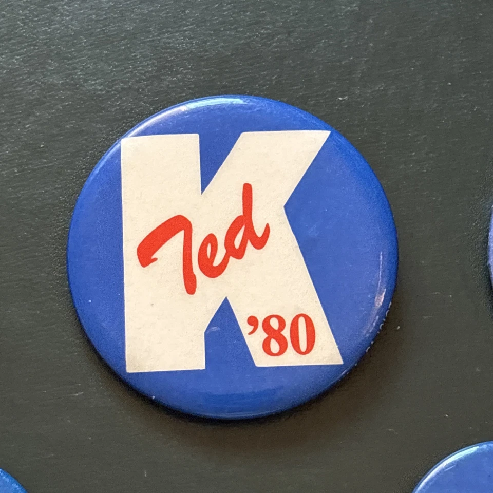 10 Different 1980 Senator Ted Kennedy for President Buttons Collector Set EMK - Image 4 of 4
