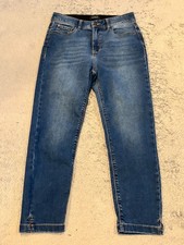 Curve Appeal Jeans Womens 6/28 Medium Wash Blue Denim High Rise Skinny Stretch