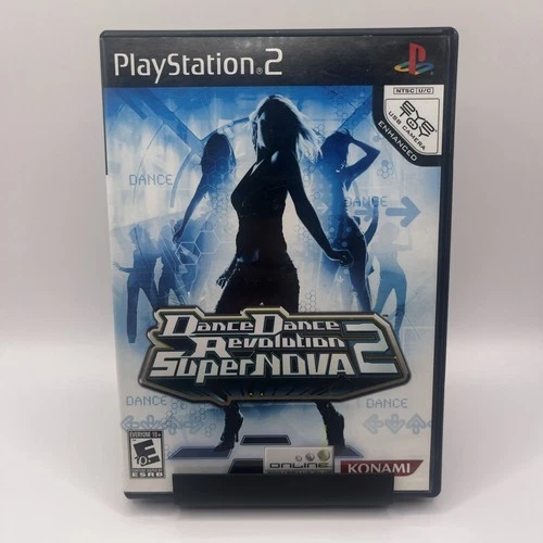 Dance Dance Revolution SuperNova 2 Bundle (Sony PlayStation 2, 2007) CIB Tested