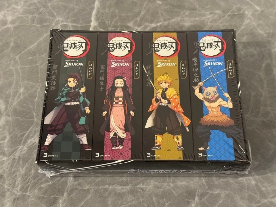 Demon Slayer Golf Ball SRIXON AD Speed New unopened rare japan - Image 4 of 4