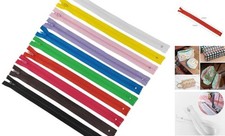 Pcs 14 Inch Nylon Zippers Assorted Colors Invisible Zippers Replacement for 10