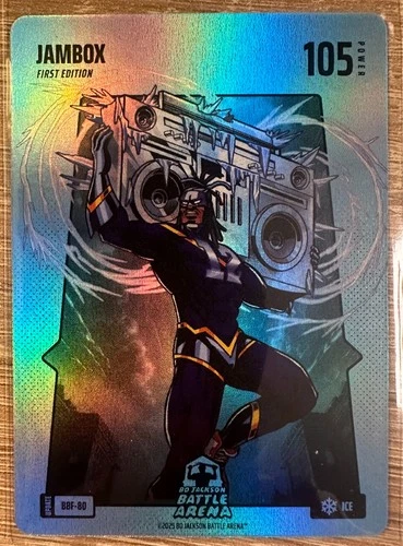 BO JACKSON BATTLE ARENA ALPHA UPDATE BLUE ICE JAMBOX (JA MORANT) PWR 105 #BBF-80