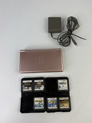 ニンテンドーDSライト　本体　充電器付き　メタリックローズ Nintendo DS Lite Metallic Rose Bundle - Games + Charger | eBay