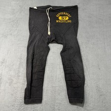 True Vintage 50s 60s Champion Expansion Gusset Sweatpants 30 Black USA