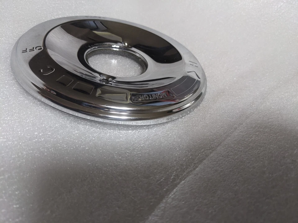 DELTA Monitor 13 /14 Series COVER PLATE ONLY CHROME MINT COND  - Image 4 of 4