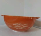 Vintage Pyrex Autumn Harvest Wheat Cinderella Nesting Mixing Bowl 443