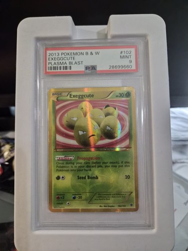 Exeggcute graded PSA 9 for sale on eBay