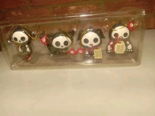 "SKELANIMALS" Kurt S. Adler Four Piece 2007 Christmas Ornament Set, New! image 11