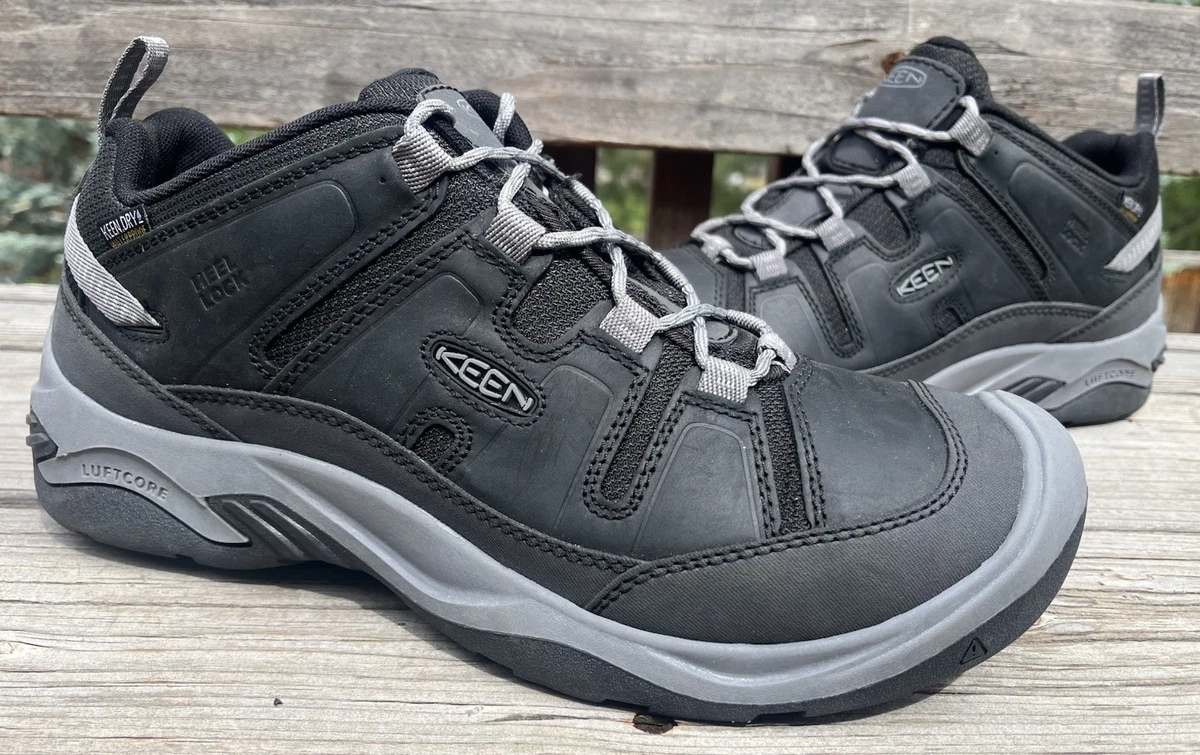 Keen Circadia Hiking Shoes Men Size 11.5 Black Gray Waterproof Sneakers 1026774 KEEN Circadia Mid Waterproof Hiking Boot - Men main image 2