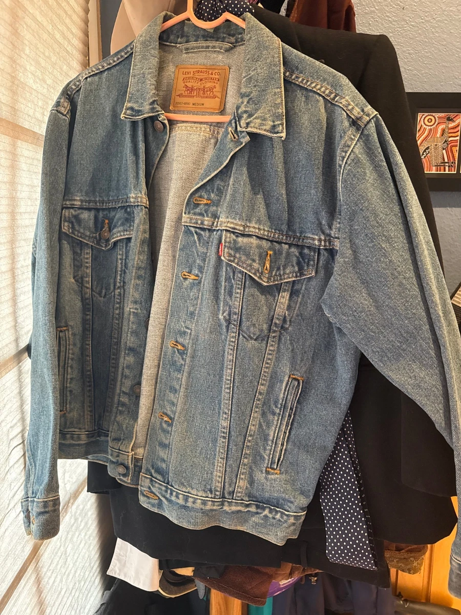 vintage mens levi jean jacket products for sale | eBay