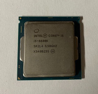 Intel Core i5-6600K 3.50GHz Quad Core SR2L4 4 Thread LGA 1151 Tested