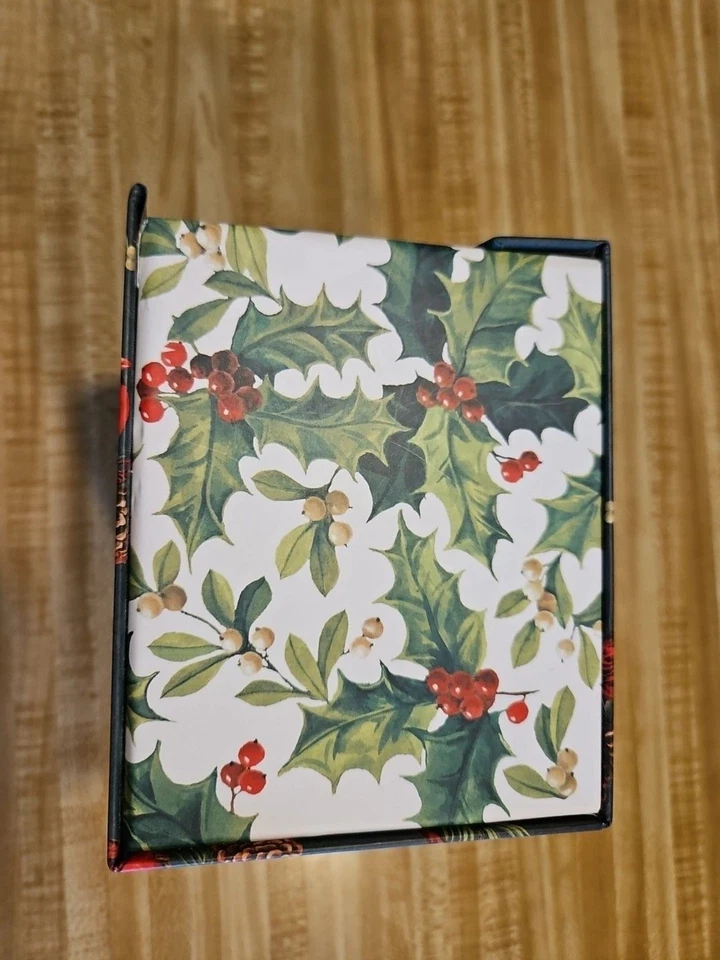 Шикарная коробка для хранения тема рождественского праздника кардинала с акцентом на бант - Изображение 4 из 4