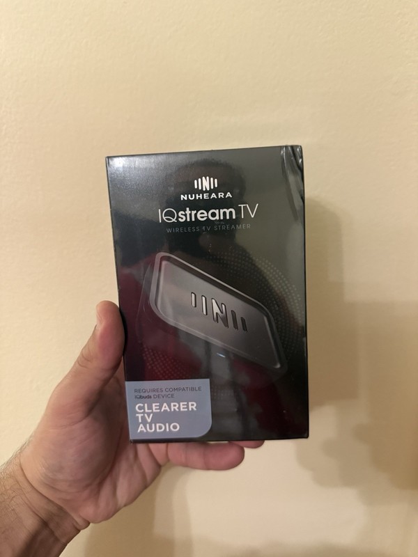 TV Audio Streamer Hear TV Better by Nuheara Qualcomm aptX Low Latency