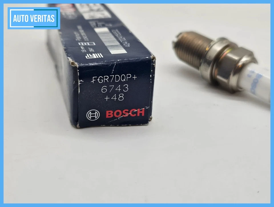 Original spark plug BOSCH FGR7DQP+ for BMW E30 E36 E46 E34 E39 E60 E32 E38 E85 - Image 4 of 4