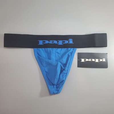 Papi Men's Thong | Cotton & Spandex | Medium