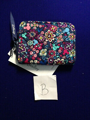 Vera Bradley Disney Sensational Mickey Small Zip Wallet Pick B | eBay