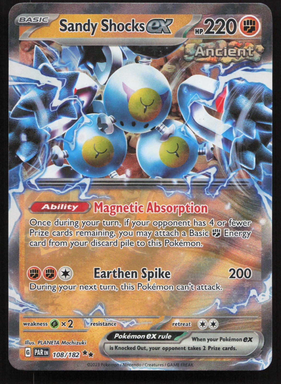 Sandy Shocks ex 108/182 - Paradox Rift - NM