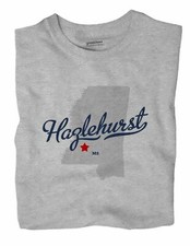 Hazlehurst Mississippi MS T-Shirt MAP
