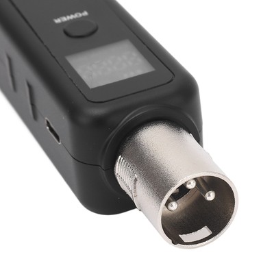 Wireless Mic Transmitter Receiver And ABS Mic Wireless XLR Transmitter Kit