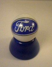 Ford 1" Glass Logo Marble w/ Stand