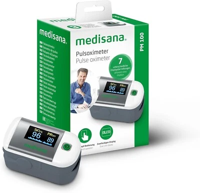 Medisana PM 100 Pulsoximeter | Messung der Sauerstoffsättigung | Fingeroximeter