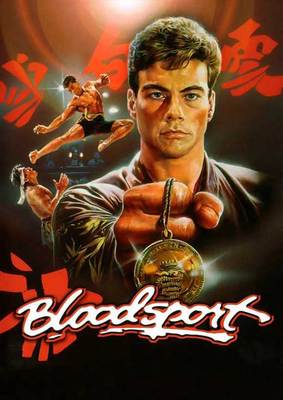 BLOODSPORT Movie POSTER 27x40 E Jean-Claude Van Damme Leah Ayres