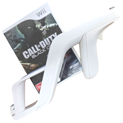Call Of Duty Black Ops And Genuine Nintendo Zapper Gun Wii PAL