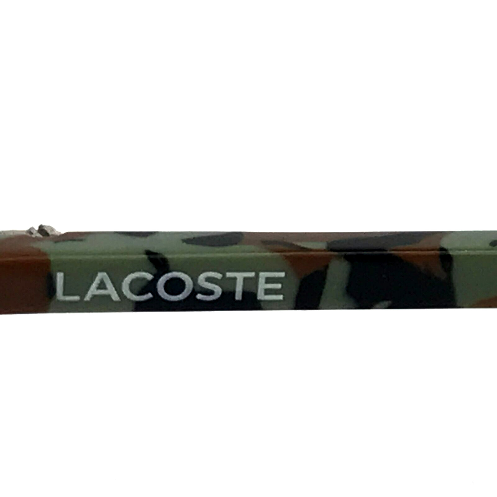 Lacoste Kids Eyeglasses Frames L3613 210 Brown Army Camouflage Round 48-17-130 thumbnail 6