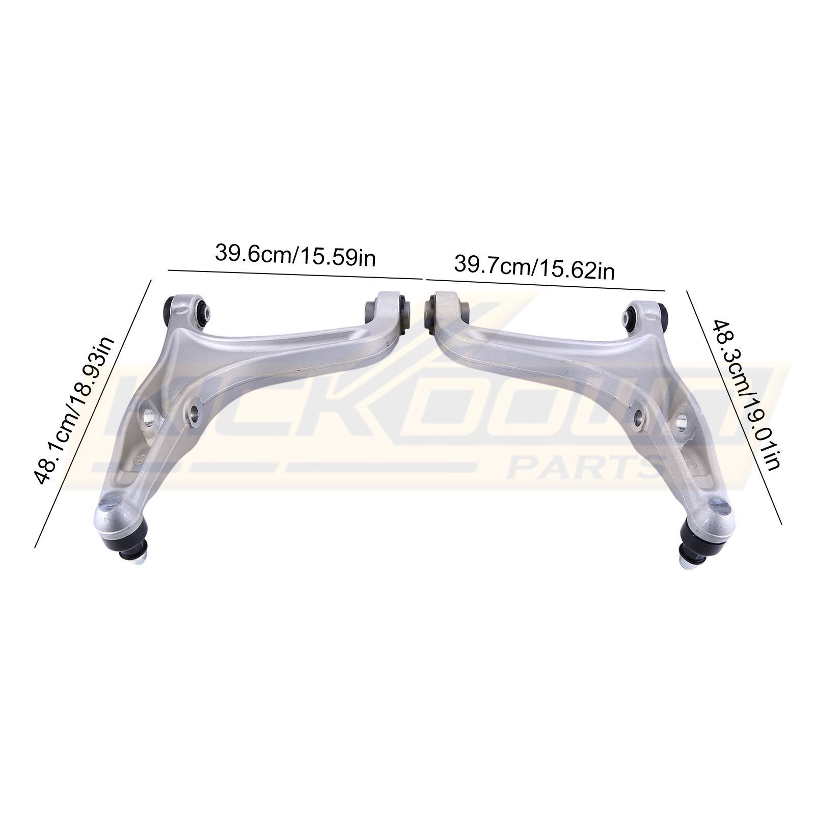 Front LH & RH Lower Control Arms Fit Maserati Ghibli Quattroporte M156 2014-2022
