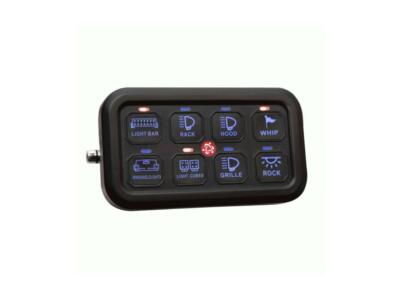 HEISE HESWP8 HE-SWP8 Universal 8 Gang Switch Panel System Control Boat ...