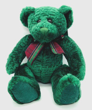 Stuffed Bear Russ Berrie Spearmint from the Past Plush Green 11" Christmas NWT