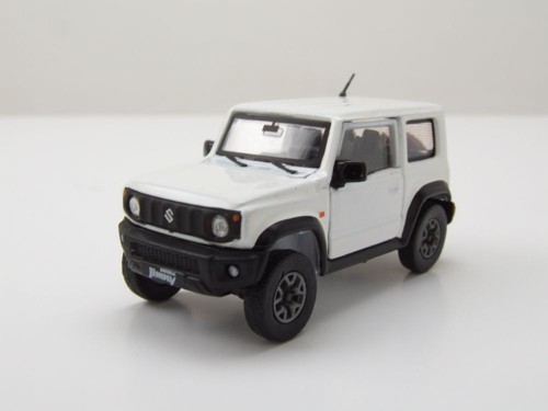 Suzuki Jimny JB74 LHD 2018 Bianco Modellino 1:64 BM Creations