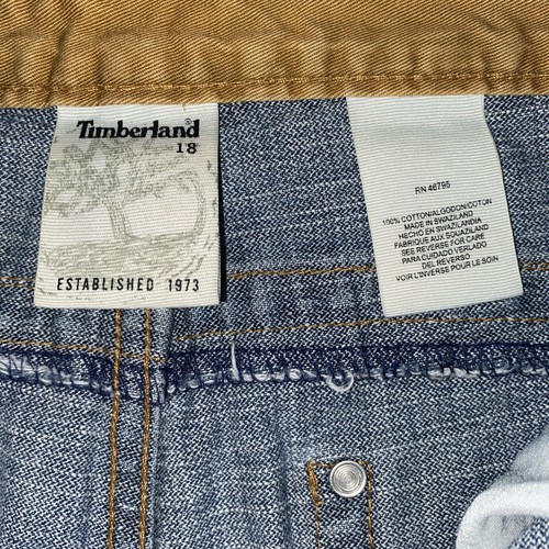 Jeans Timberland robusti da indossare all'aperto gamba larga taglia 18 bellissimi ruota fresca rizz comodi - Foto 6 di 9
