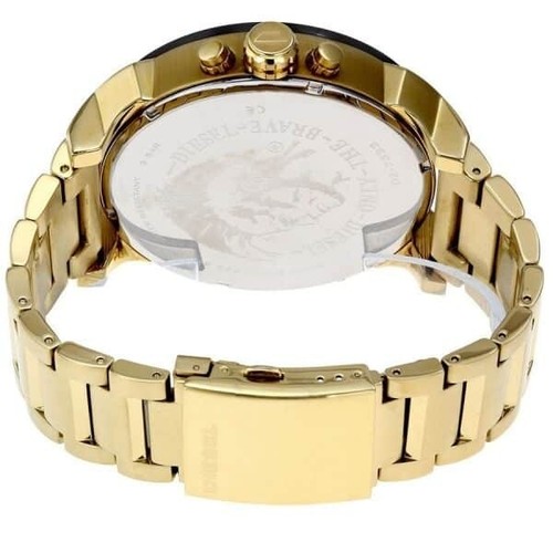 Diesel Herren MR. DADDY 2.0 Quarzuhr DZ7333 Edelstahl schwarzes Zifferblatt 57mm - Bild 3 von 5