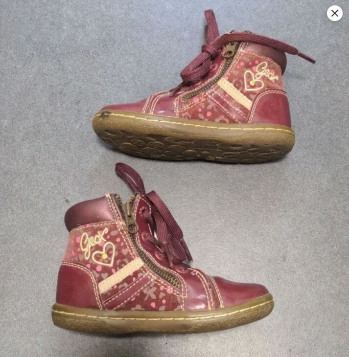 Toddler Girl Mauve Purple Leather Patent Size 5