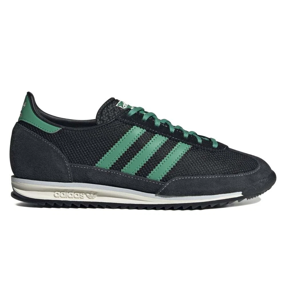 adidas Originals Men's SL 72 Shoes in Black / Green /Blue