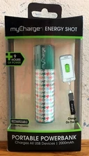 Potable Universal Smartphone, Tablet, Bluetooth Speaker, MP3 Charger USB 2000mAh