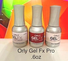 ORLY PRO GEL FX 0.6 fl oz   *New Updated 2024*  [Pick Your Color]