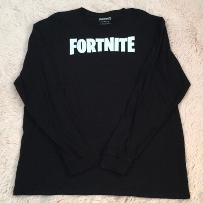 Fortnite: Black 2XL Long Sleeve Shirt. MAD Engine, Inc. Epic Games. NEW.