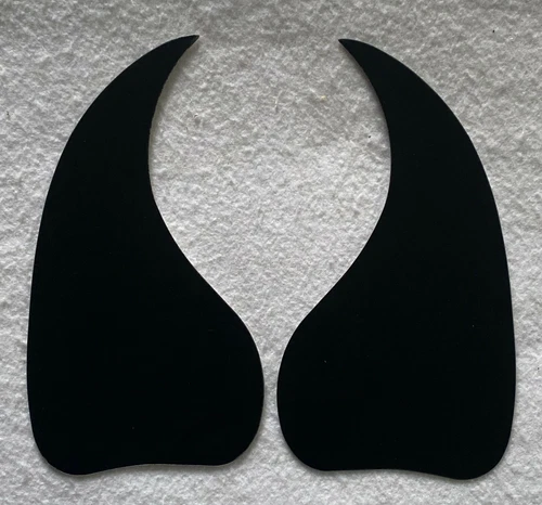 2pcs For Gibson J-45 Acoustic Guitar Self Adhesive Pickguard,Black