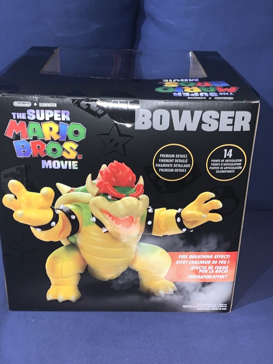 The Super Mario Bros. Movie Fire Breathing Bowser 7-Inch Figure